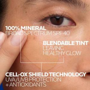 ANTHELIOS MINERAL TINTED SUNSCREEN FOR FACE WITH SPF